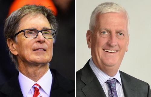 Here's the Globe's caption on this double portrait: John Henry (left) and Mike Sheehan hope to boost ad revenue at the Globe.