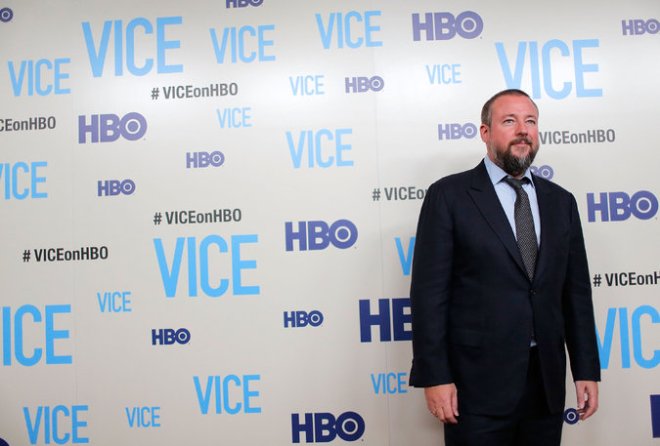 Shane Smith in a suit. 